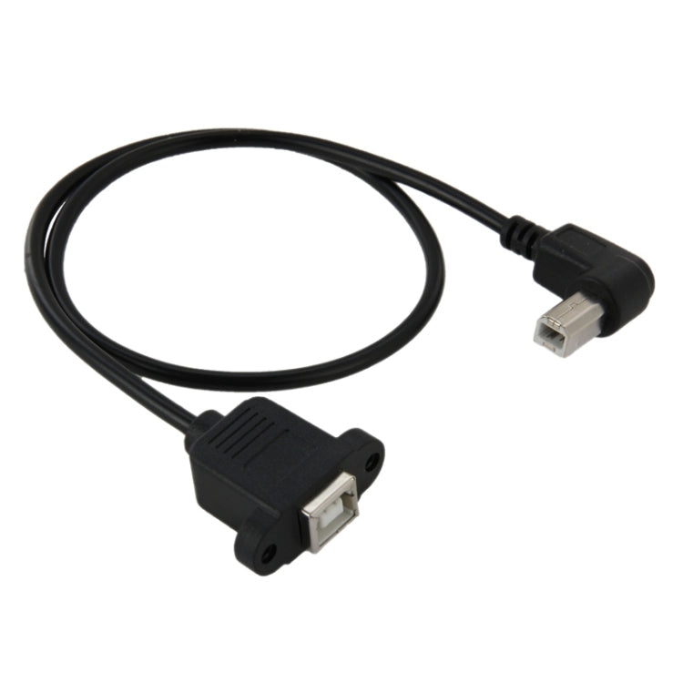 USB 2.0 Type-B Male to Female Printer / Scanner Extension Cable for HP, Dell, Epson, Length: 50cm(Black) by buy2fix