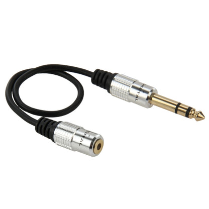 6.35mm Male to 3.5mm Female Audio Adapter Cable, Length: 30cm - Aux Cable by buy2fix | Online Shopping UK | buy2fix