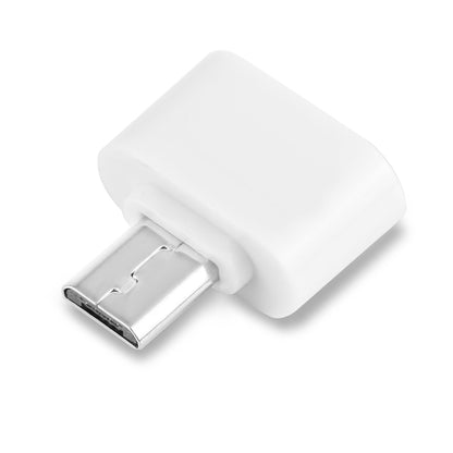 Micro USB 2.0 to USB 2.0 Adapter with OTG Function, For Samsung / Huawei / Xiaomi / Meizu / LG / HTC and Other Smartphones(White) by buy2fix