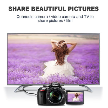 1m Gold Plated 3D 1080P Micro HDMI Male to HDMI Male cable for Mobile Phone, Cameras, GoPro - Cable by buy2fix | Online Shopping UK | buy2fix