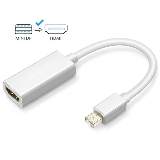 Full HD 1080P Mini DisplayPort Male to HDMI Female Port Cable Adapter, Length: 20cm -  by buy2fix | Online Shopping UK | buy2fix