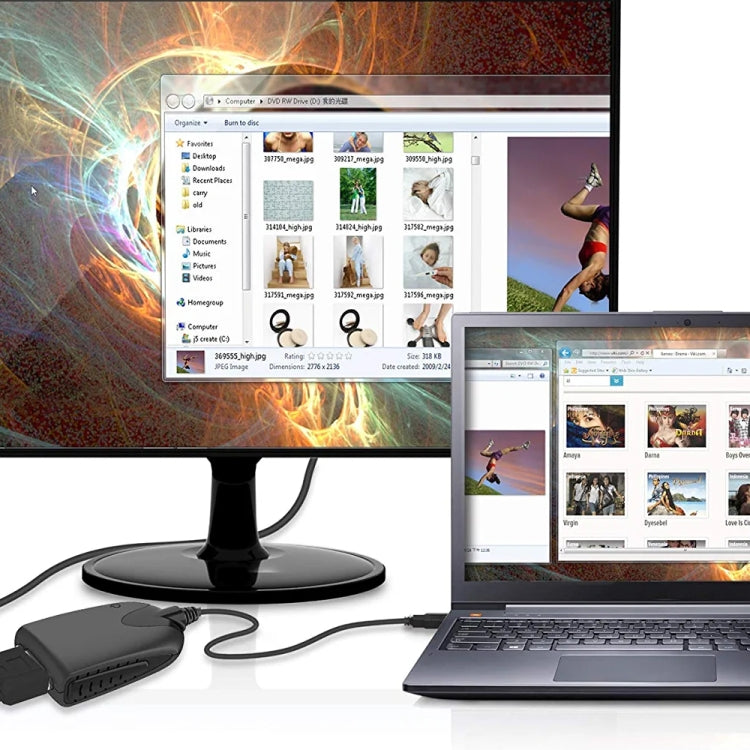 HDMI Male to VGA Female Adapter With Audio Cable(Black) by buy2fix