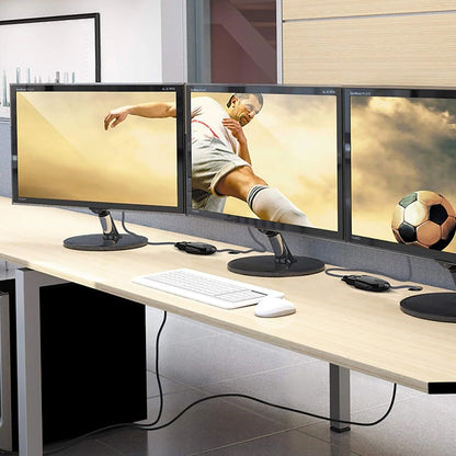 HDMI Male to VGA Female Adapter With Audio Cable(Black) by buy2fix