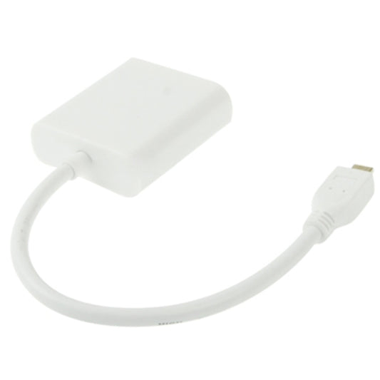 22cm Micro HDMI Male to VGA Female Video Adapter Cable, Support Full HD 1080P by buy2fix