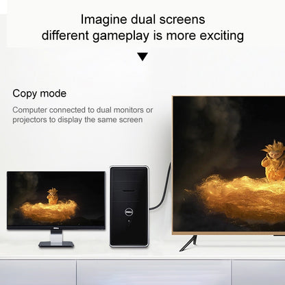 VGA 15Pin Male to DVI 24+5 Pin Male Cable 1.5M(Black) by buy2fix