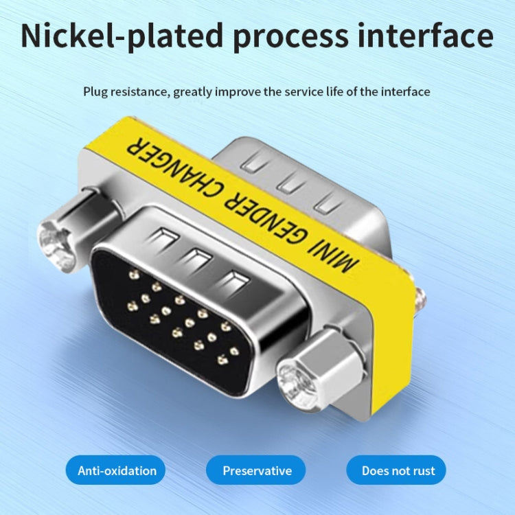 VGA 15Pin Male to VGA 15Pin Male adapter by buy2fix