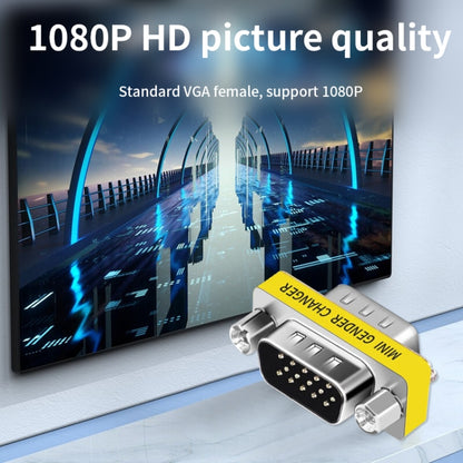 VGA 15Pin Male to VGA 15Pin Male adapter by buy2fix