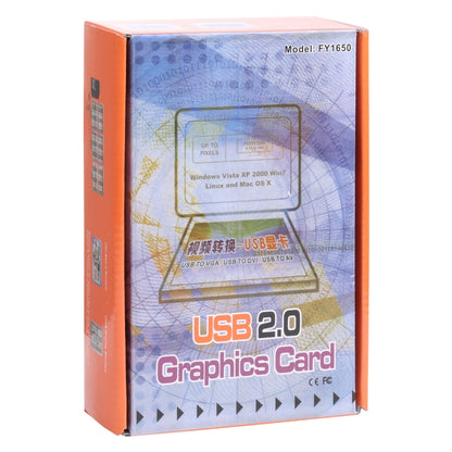 USB To VGA Multi-Monitor / Multi-Display Adapter, USB 2.0 External Graphics Card by buy2fix