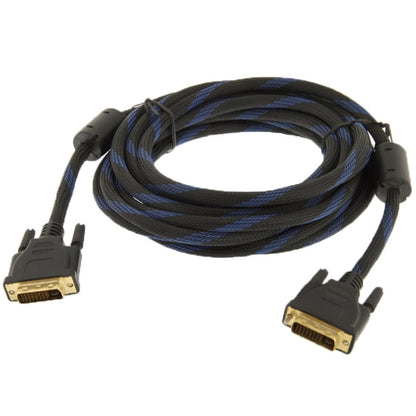 Nylon Netting Style DVI-I Dual Link 24+5 Pin Male to Male M / M Video Cable, Length: 3m by buy2fix