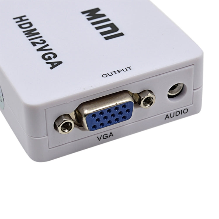 Mini HDMI to VGA Audio Converter by buy2fix