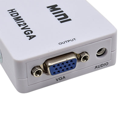 Mini HDMI to VGA Audio Converter by buy2fix