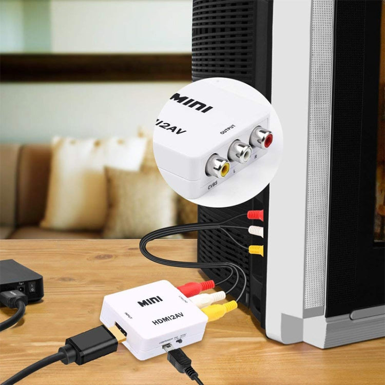 Mini HDMI to CVBS Audio Decoder by buy2fix