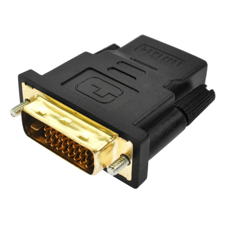 DVI-D 24+1 Pin Male to HDMI 19 Pin Female Adapter for Monitor / HDTV - Adapter by buy2fix | Online Shopping UK | buy2fix