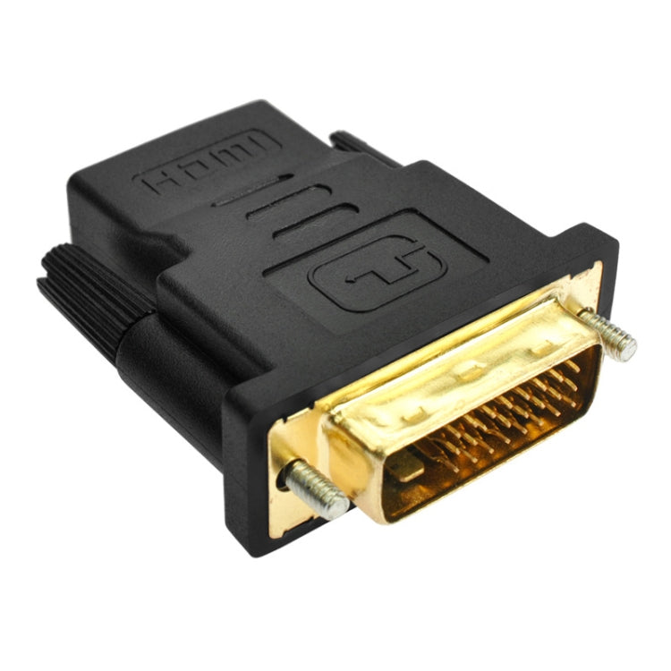 DVI-D 24+1 Pin Male to HDMI 19 Pin Female Adapter for Monitor / HDTV - Adapter by buy2fix | Online Shopping UK | buy2fix