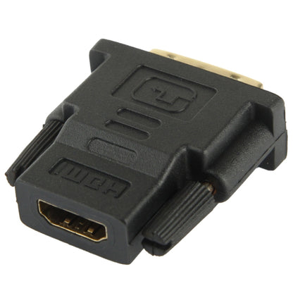 DVI-D 24+1 Pin Male to HDMI 19 Pin Female Adapter for Monitor / HDTV - Adapter by buy2fix | Online Shopping UK | buy2fix