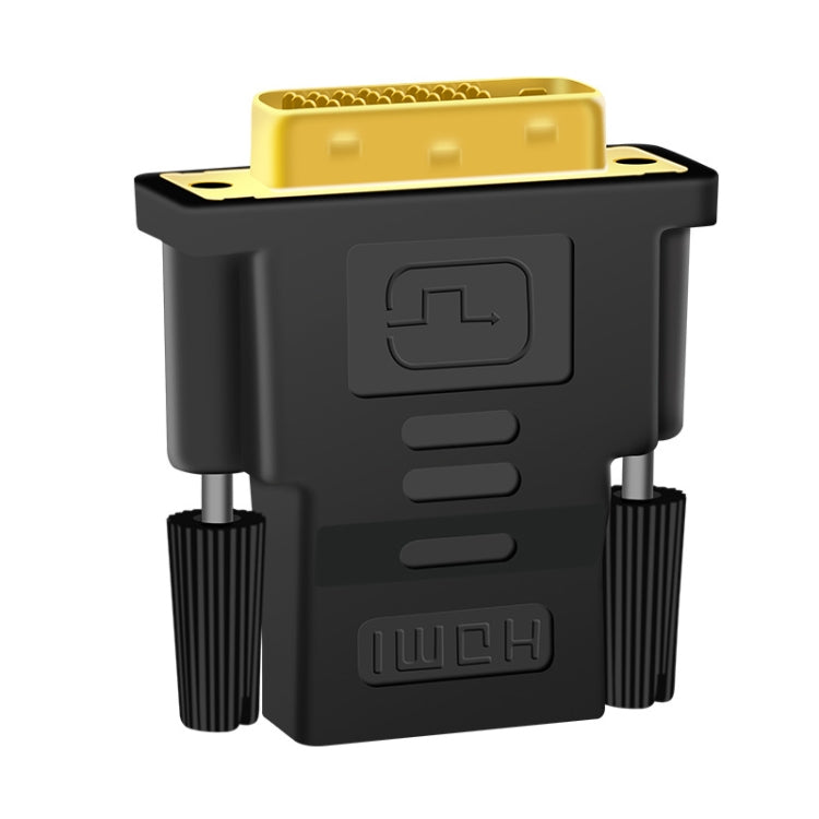 DVI-D 24+1 Pin Male to HDMI 19 Pin Female Adapter for Monitor / HDTV - Adapter by buy2fix | Online Shopping UK | buy2fix