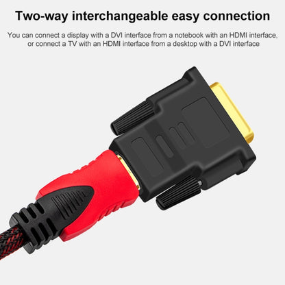 DVI-D 24+1 Pin Male to HDMI 19 Pin Female Adapter for Monitor / HDTV - Adapter by buy2fix | Online Shopping UK | buy2fix