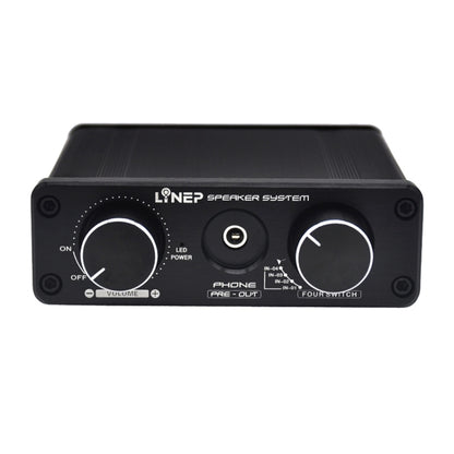 A926 Four-In Two-Out Signal Amplifying Switcher(Black) -  by buy2fix | Online Shopping UK | buy2fix