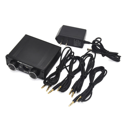 A926 Four-In Two-Out Signal Amplifying Switcher(Black) -  by buy2fix | Online Shopping UK | buy2fix