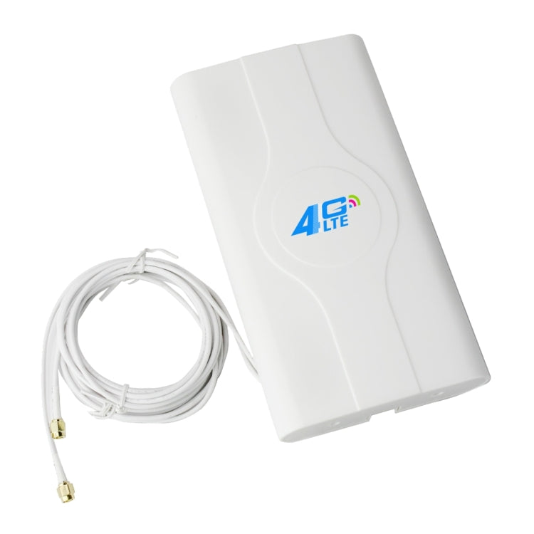 LF-ANT4G01 Indoor 88dBi 4G LTE MIMO Antenna with 2 PCS 2m Connector Wire, SMA Port by buy2fix