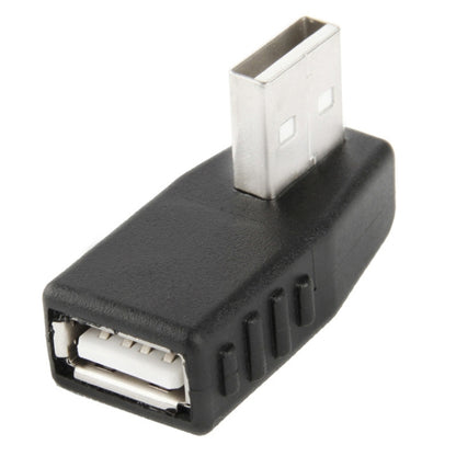 USB 2.0 AM to AF Adapter with 90 Degree Angle, Support OTG Function by buy2fix