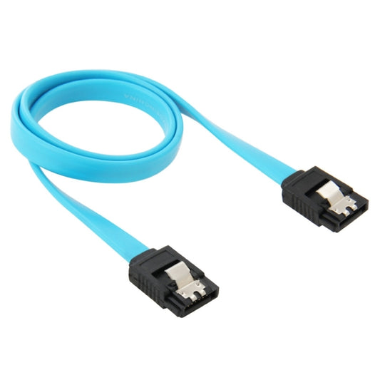 7 Pin SATA 3.0 Female to 7 Pin SATA 3.0 Female HDD Data Cable, Length: 50cm(Blue) by buy2fix