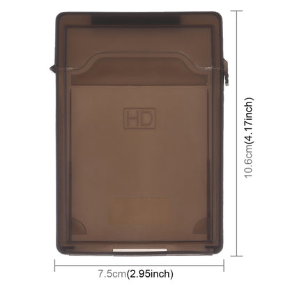 USB 2.0 to 7+15 Pin 22Pin SATA Data Cable Converter Adapter with Box Case for 2.5 / 3.5 Inch Hard Disk Drive HDD(Black) by buy2fix