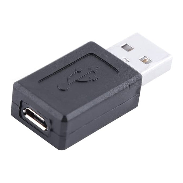 USB 2.0 AM to Micro USB Female Adapter(Black) by buy2fix