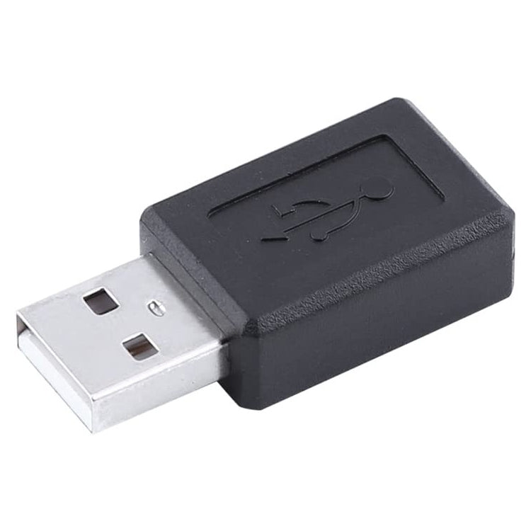 USB 2.0 AM to Micro USB Female Adapter(Black) by buy2fix