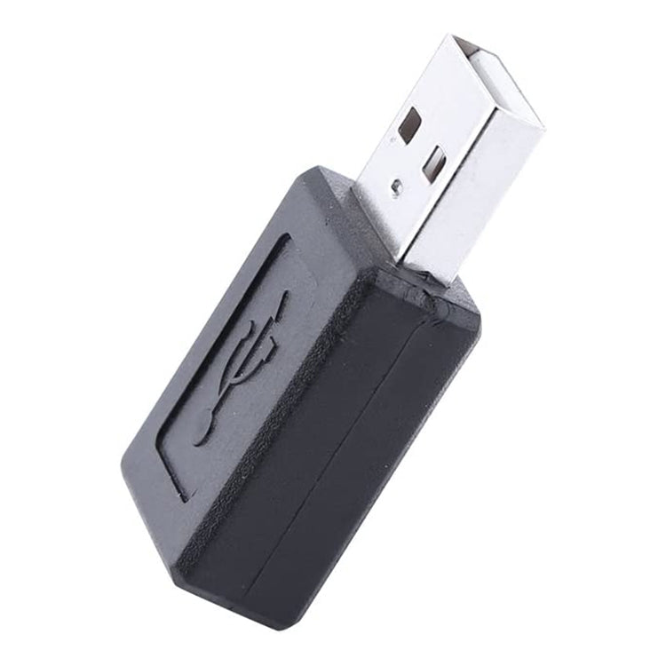 USB 2.0 AM to Micro USB Female Adapter(Black) by buy2fix