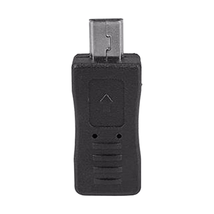 USB 2.0 Mini USB to Micro USB Female Adapter(Black) by buy2fix
