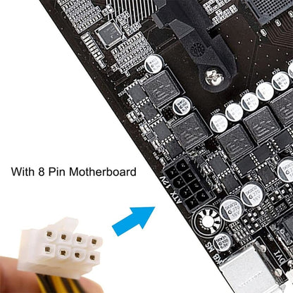 8 Pin Male to 4 Pin Female Power Cable, Length: 18.5cm by buy2fix