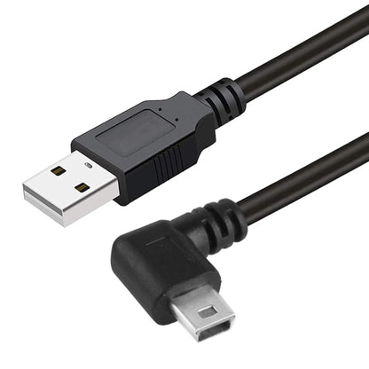 90 Degree Mini USB Male to USB 2.0 AM Adapter Cable, Length: 25cm by buy2fix
