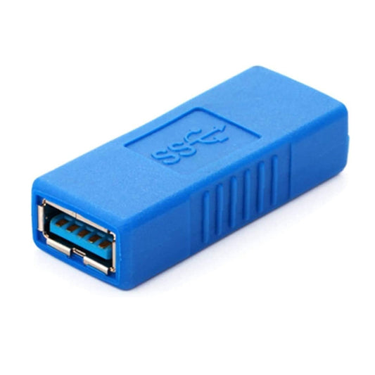 Super Speed USB 3.0 AF to AF Cable Adapter (Blue) by buy2fix