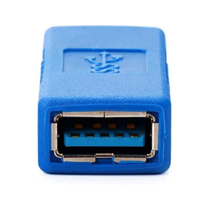 Super Speed USB 3.0 AF to AF Cable Adapter (Blue) by buy2fix