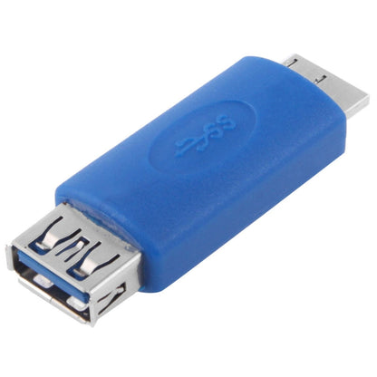 Super Speed USB 3.0 AF to USB 3.0 Micro-B Male Adapter(Blue) by buy2fix