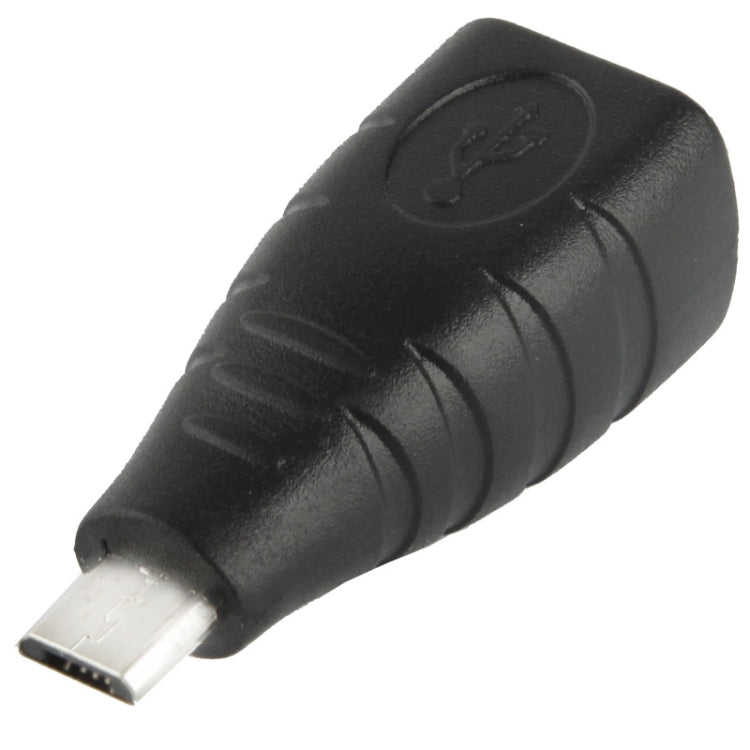 Micro USB Male to USB BF Adapter(Black) by buy2fix