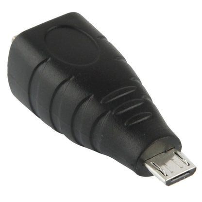 Micro USB Male to USB BF Adapter(Black) by buy2fix
