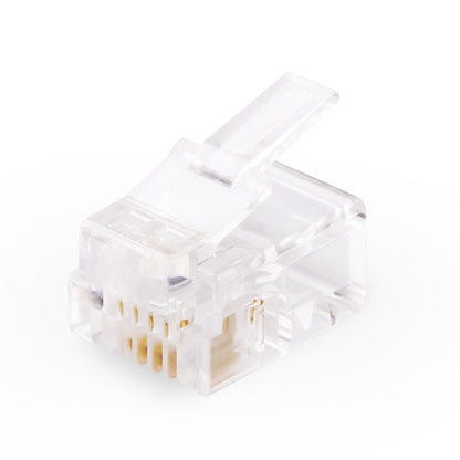RJ11 Modular Plug Telephone Connector (1000pcs in one packaging, the price is for 1000pcs) by buy2fix
