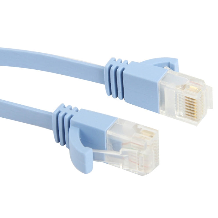 CAT6 Ultra-thin Flat Ethernet Network LAN Cable, Length: 1m (Baby Blue) by buy2fix