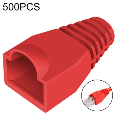 Network Cable Boots Cap Cover for RJ45, Green (500 pcs in one packaging , the price is for 500 pcs)(Red) by buy2fix