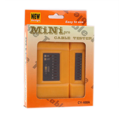 MINI RJ11 + RJ45 Dual-use Network Cable Tester by buy2fix