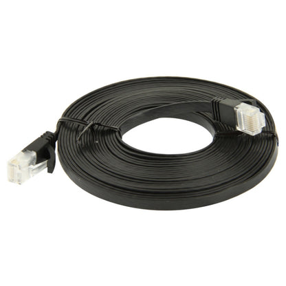 CAT6 Ultra-thin Flat Ethernet Network LAN Cable, Length: 5m(Black) by buy2fix