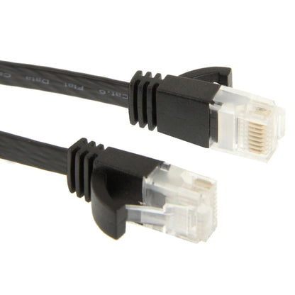 CAT6 Ultra-thin Flat Ethernet Network LAN Cable, Length: 3m(Black) by buy2fix