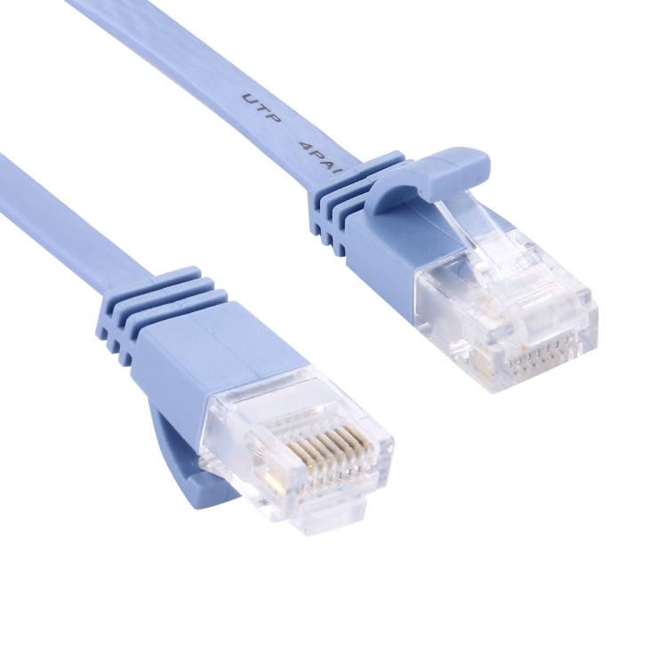 CAT6 Ultra-thin Flat Ethernet Network LAN Cable, Length: 30m(Blue) by buy2fix