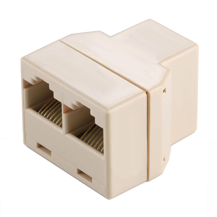 RJ45 1x2 Ethernet Connector Splitter - Lan Cable and Tools by buy2fix | Online Shopping UK | buy2fix
