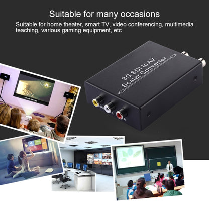 NF-F001 3G SDI to AV + SDI Scaler Converter, Allow SD-SDI / HD-SDI / 3G-SDI Shown on HDTV by buy2fix