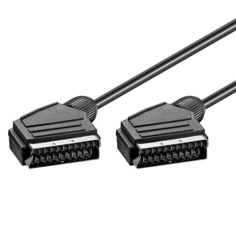 20 Pin SCART to SCART Lead Cable for DVD/HDTV/AV/TV, Cable Length: 1.5m by buy2fix