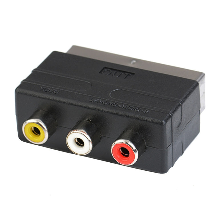 A/V to 20 Pin Male SCART Adapter -  by buy2fix | Online Shopping UK | buy2fix