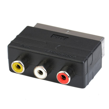 A/V to 20 Pin Male SCART Adapter -  by buy2fix | Online Shopping UK | buy2fix